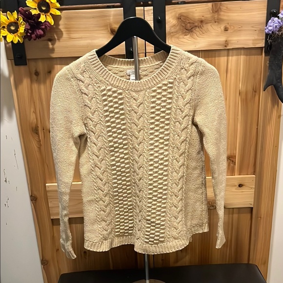 J. Crew Sweaters - J. Crew Beige Cable Knit Sweater